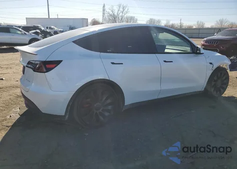 2023 Tesla Model Y from USA, damaged, VIN 7SAYGDEF3PF708731